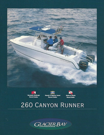 Glacier Bay 260 Canyon Runner Brochure