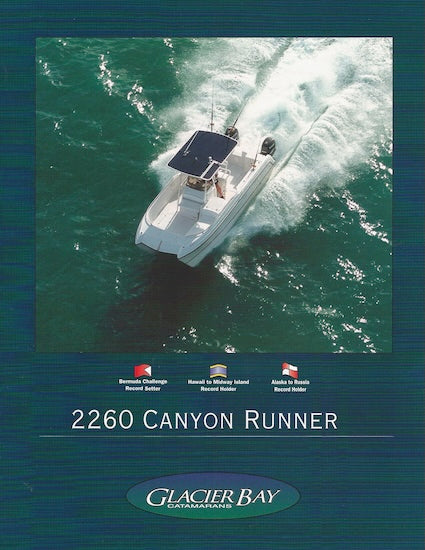 Glacier Bay 2260 Canyon Runner Brochure