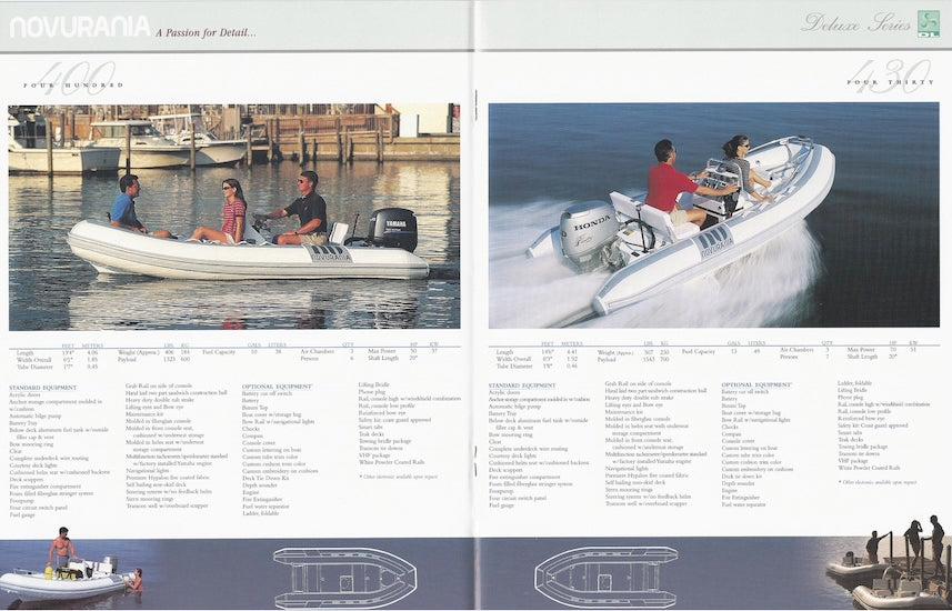 Novurania Deluxe Series Brochure