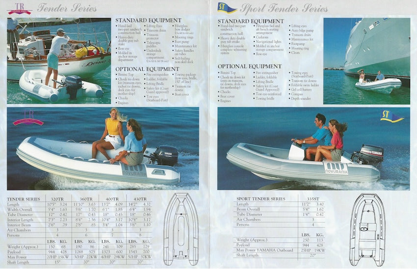 Novurania Tender Series Brochure