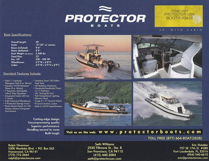 Rayglass Protector 28 Cabin Brochure