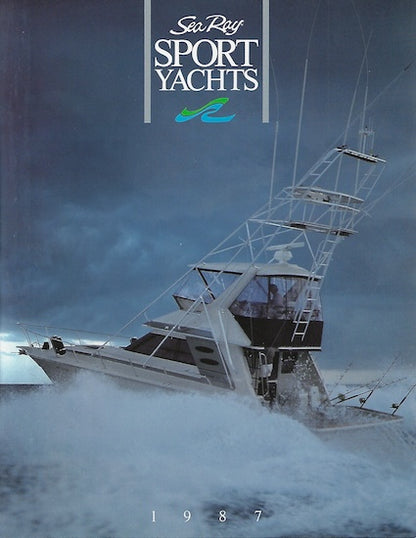 Sea Ray 1987 Sport Yachts Brochure