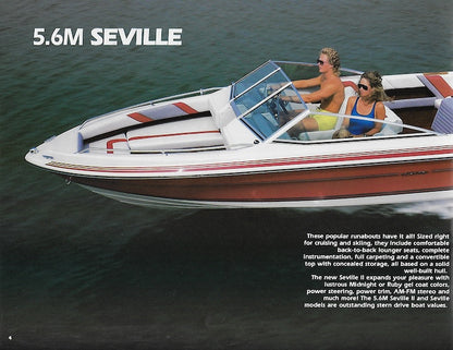 Sea Ray 1986 Seville Brochure