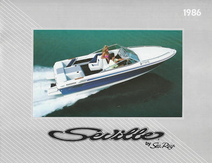 Sea Ray 1986 Seville Brochure