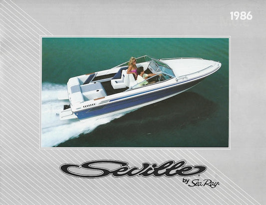 Sea Ray 1986 Seville Brochure