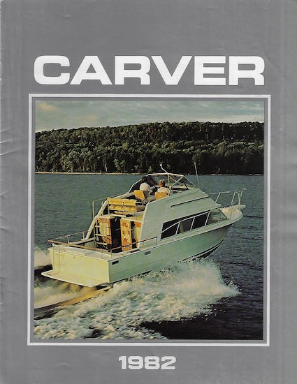 Carver 1982 Sport Cruisers Brochure