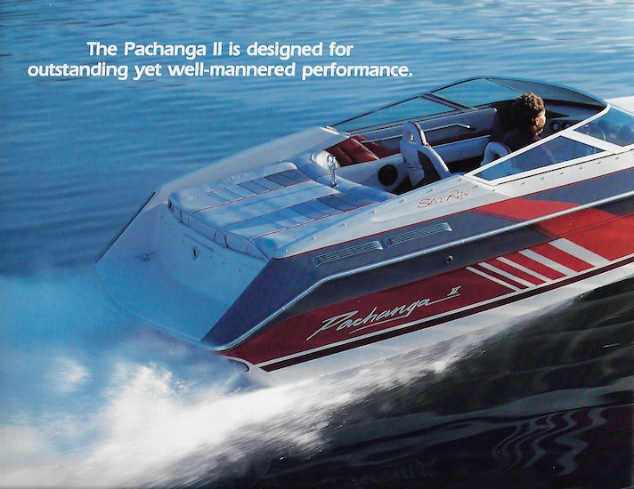 Sea Ray 1986 Pachanga II Brochure