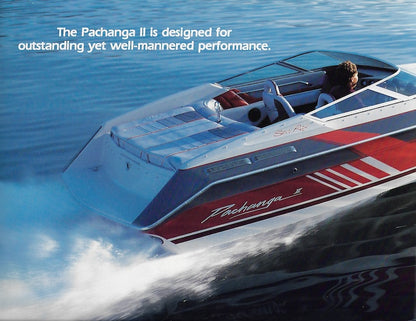 Sea Ray 1986 Pachanga II Brochure