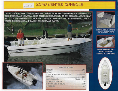 Sea Sport 2000 Brochure