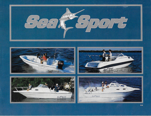 Sea Sport 1998 / 1999 Brochure