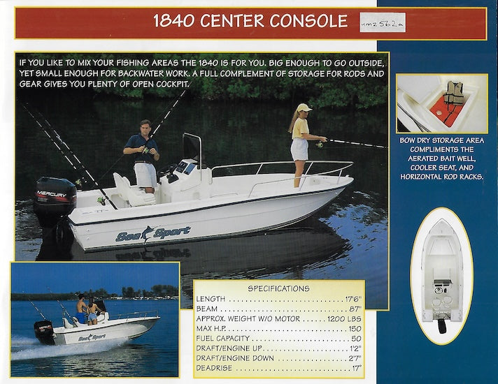 Sea Sport 2000 Brochure