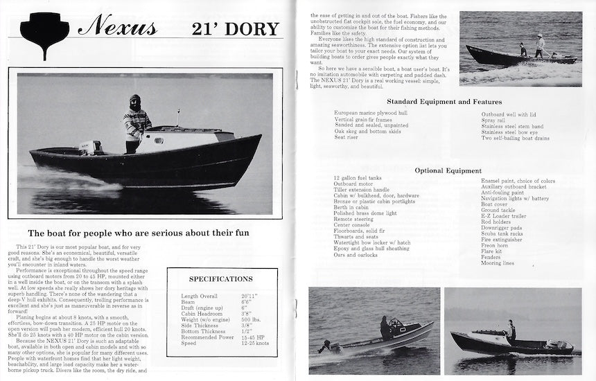 Nexus Dories Brochure