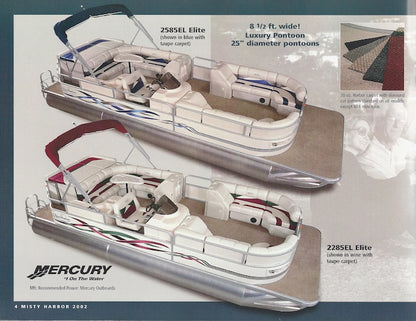 Misty Harbor 2002 Pontoon Brochure