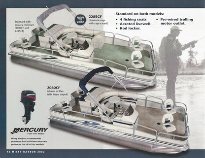 Misty Harbor 2002 Pontoon Brochure