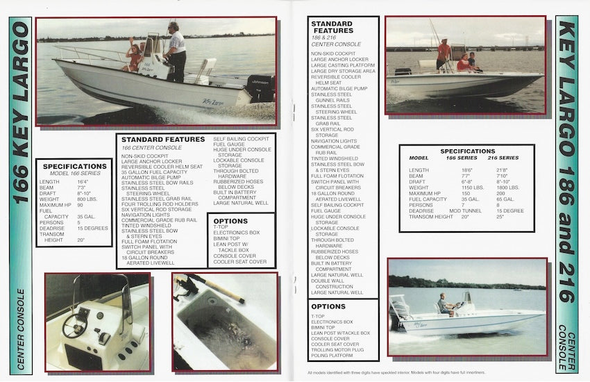 Key Largo 1995 Brochure