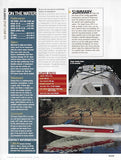 Calabria SportComp VTS Waterski Magazine Reprint Brochure