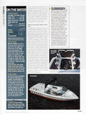 Calabria Cal-Air Pro V Waterski Magazine Reprint Brochure