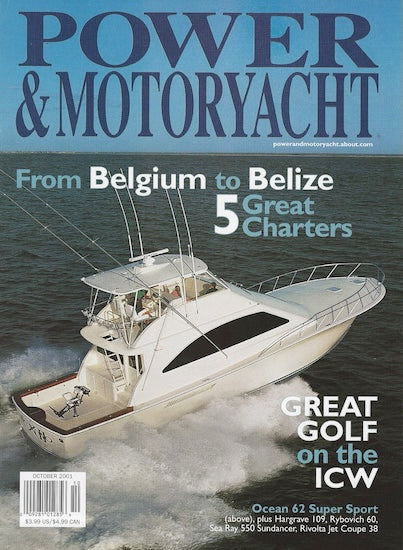 Ocean 62 Super Sport Power & Motoroyacht Magazine Reprint Brochure