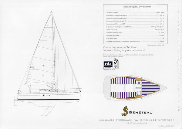 Beneteau First 211 – SailInfo I boatbrochure.com