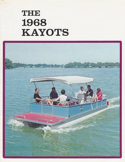Kayot 1968 Pontoon Boat Brochure