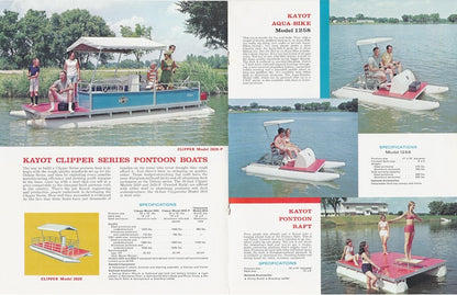 Kayot 1968 Pontoon Boat Brochure
