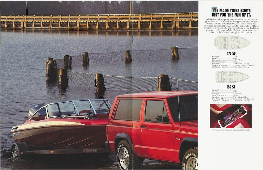 Glasstream 1992 Fishing Brochure