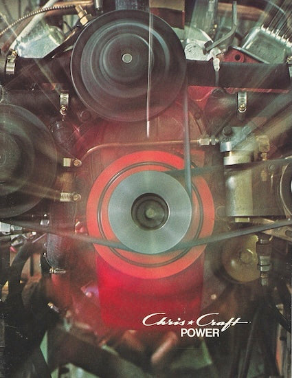 Chris Craft 1973 / 1974 Engine Brochure