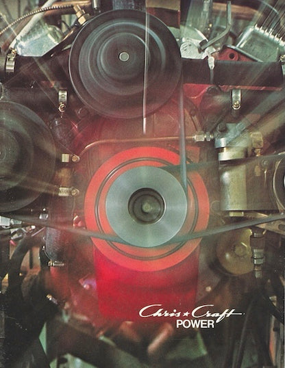 Chris Craft 1973 / 1974 Engine Brochure