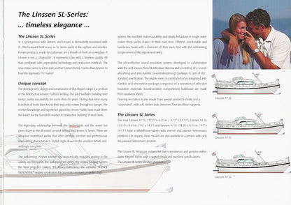 Linssen 2001 SL Series Brochure
