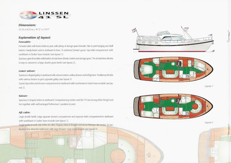 Linssen 2001 SL Series Brochure