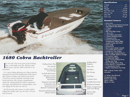 Yar-Craft 2002 Brochure