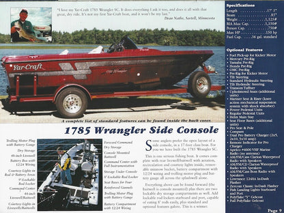Yar-Craft 2002 Brochure
