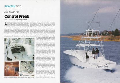 Out Island 38 Express Boating Magazine Reprint Brochure