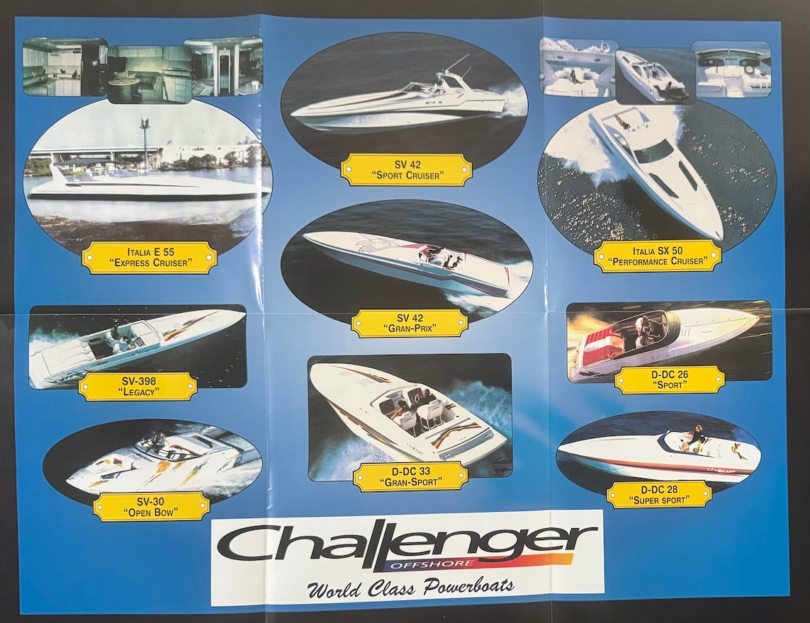 Challenger 2002 Poster Brochure