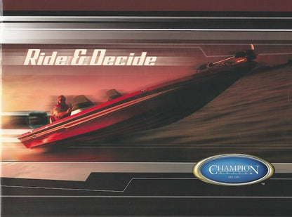 Champion 2003 Brochure