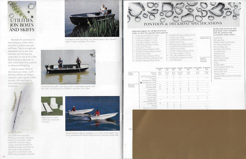 Monark 1996 Brochure