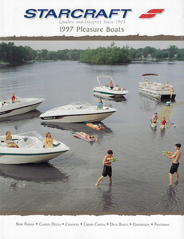 Starcraft 1997 Sport & Pontoon Brochure