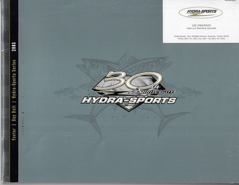 Hydra Sports 2003 Brochure