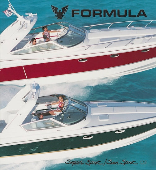 Formula 2003 Super Sport & Sun Sport Brochure