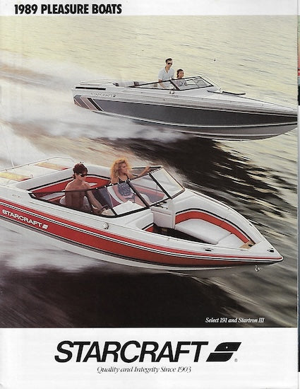 Starcraft 1989 Pleasure Brochure