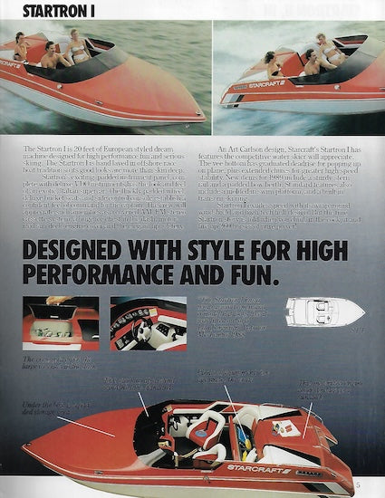Starcraft 1989 Pleasure Brochure