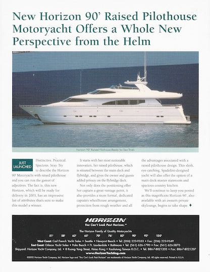 Horizon New Horizon Fall 2002 Newsletter