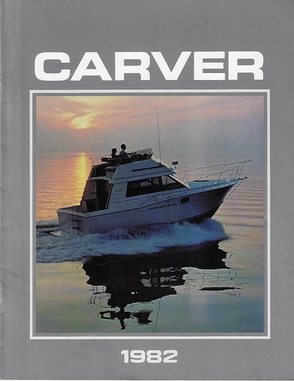 Carver 1982 Cruisers Brochure