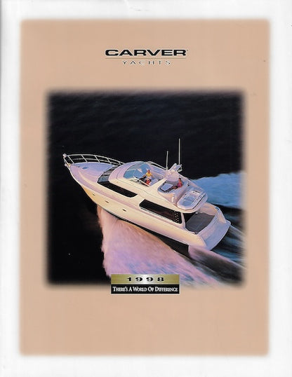 Carver 1998 Poster Brochure
