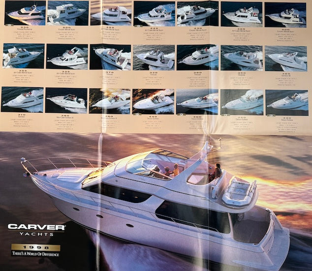 Carver 1998 Poster Brochure