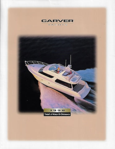 Carver 1998 Poster Brochure