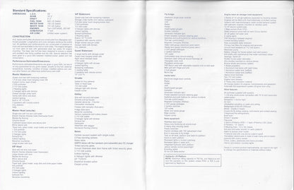 Neptunus 56 Flybridge Specification Brochure