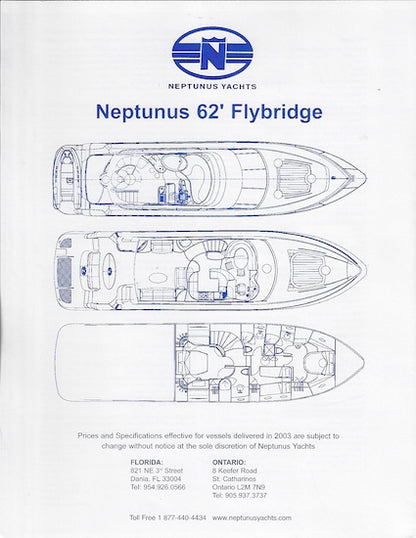 Neptunus 62 Flybridge Specification Brochure