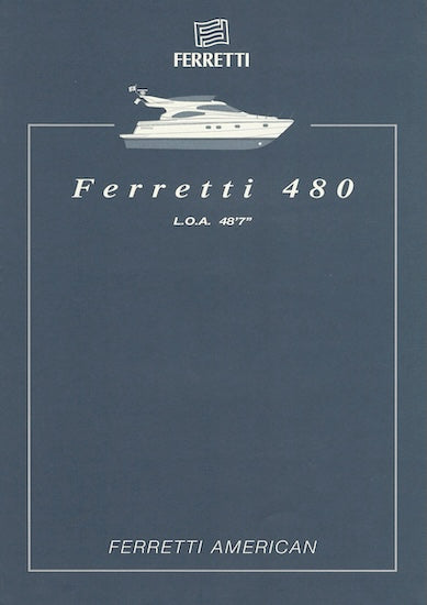 Ferretti 480 Specification Brochure