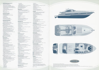 Pershing 54 USA Specification Brochure